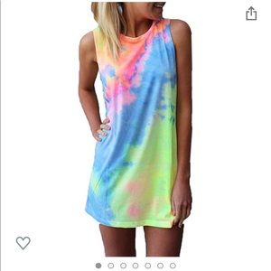 Tye-dye dress